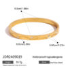 European And American Stainless Steel Zircon Bracelet Buckle Bracelet - Image 10