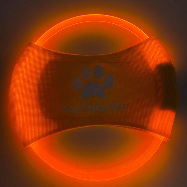 Dog Flying Discs Light Glowing LED LuminousTrainning Interactive Toys Game Flying Discs Dog Toy Pet Dog Accessories Pet Products - Image 4