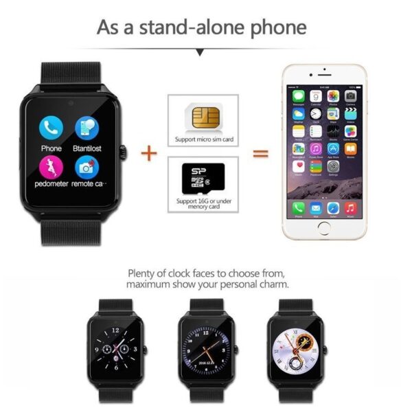 Z60 smart watch Bluetooth smart wear card phone watch - Image 5