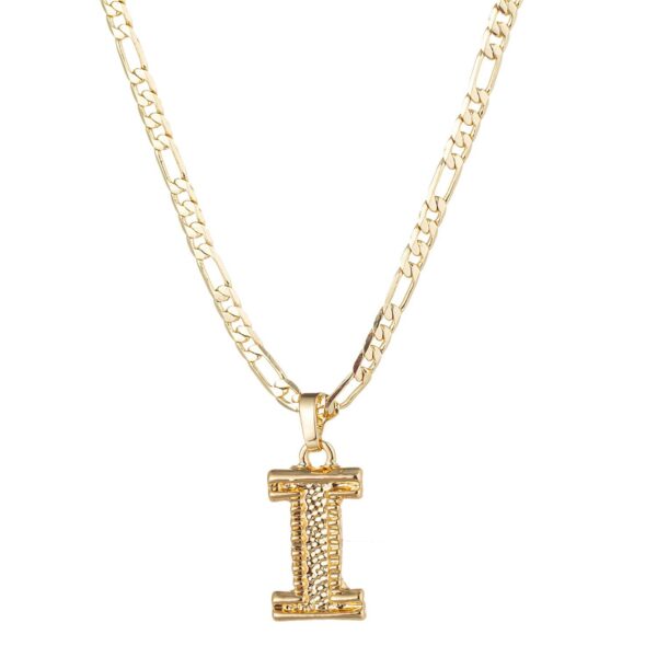 Commuter New Stainless Steel 26 Letter Necklace - Image 10